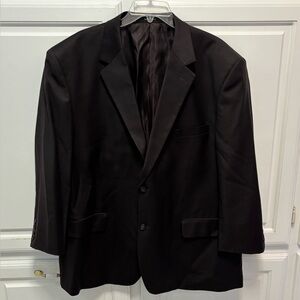 Joseph & Feiss 48S Brown 100% Wool Men’s Blazer Suit Jacket Sport Coat